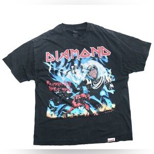DIAMOND SUPPLY IRON MAIDEN SIZE XL